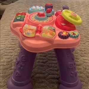 Toddler learning table